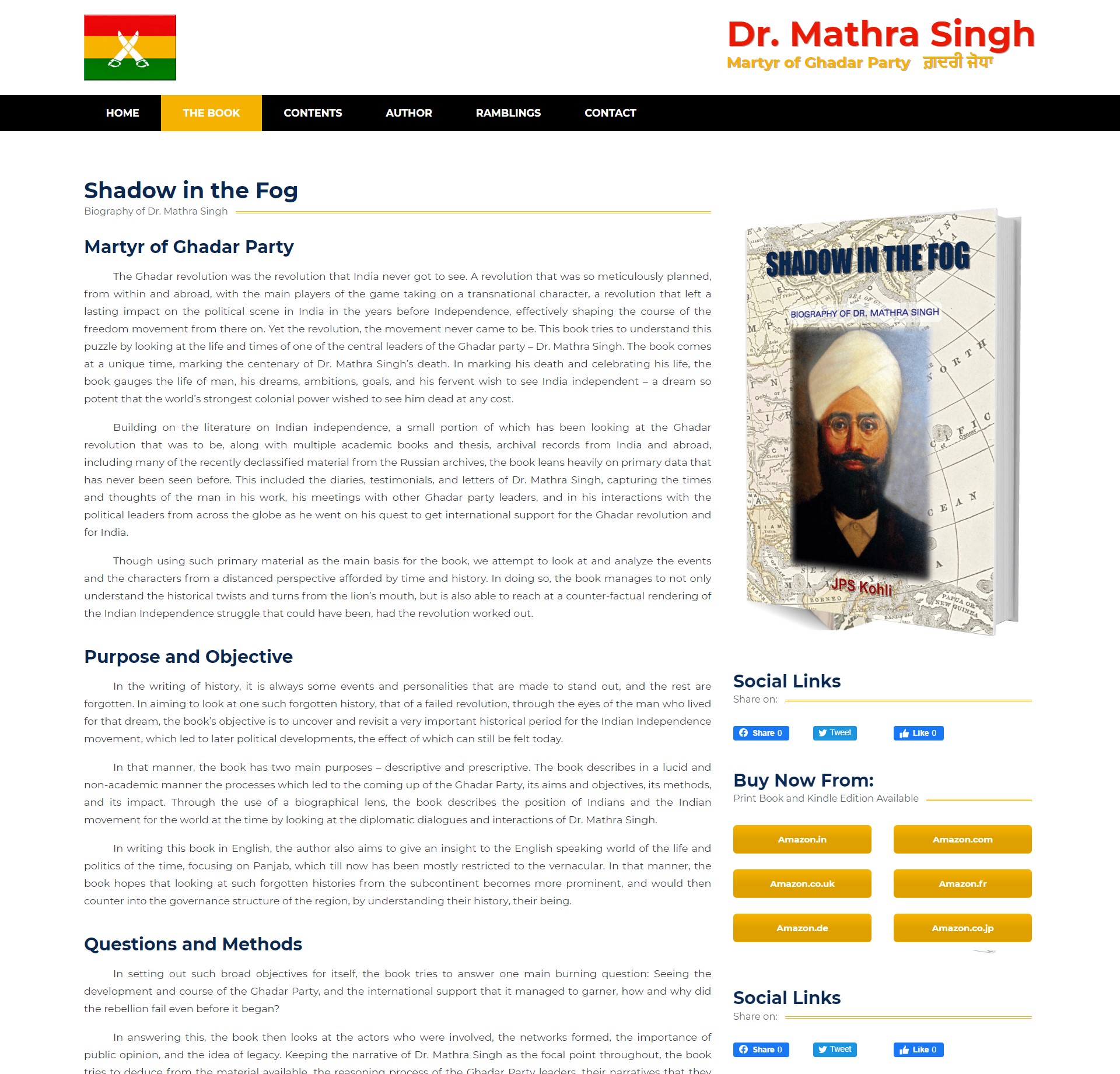 Book Promotion Site